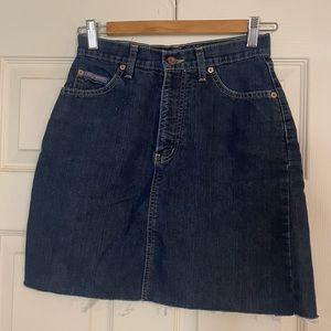 Vintage Hollywood Jeans Skirt